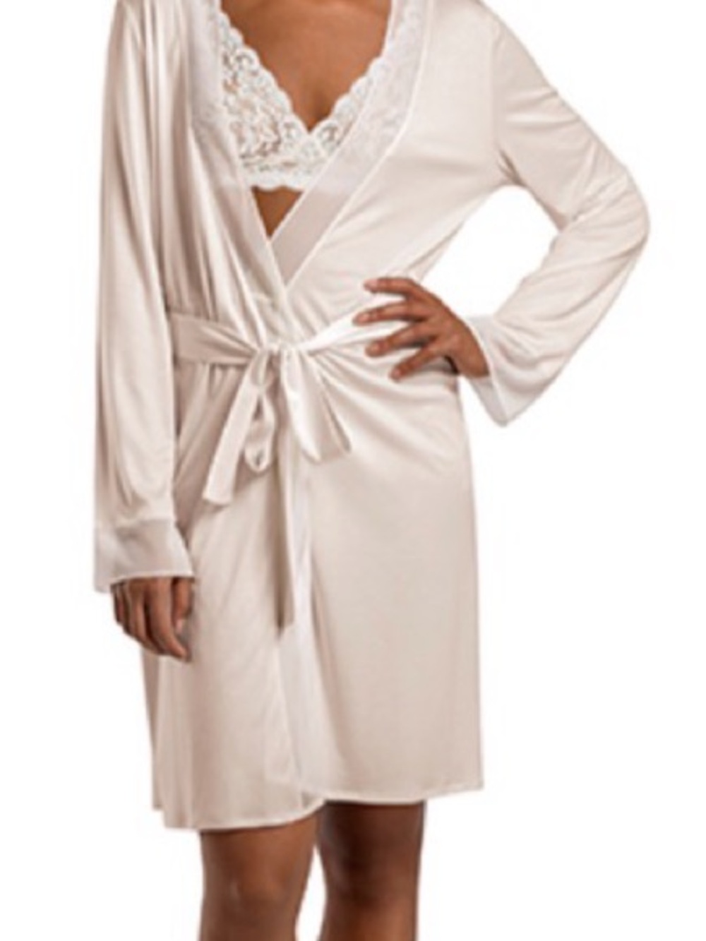 *New* Hanro Leah Silk Robe